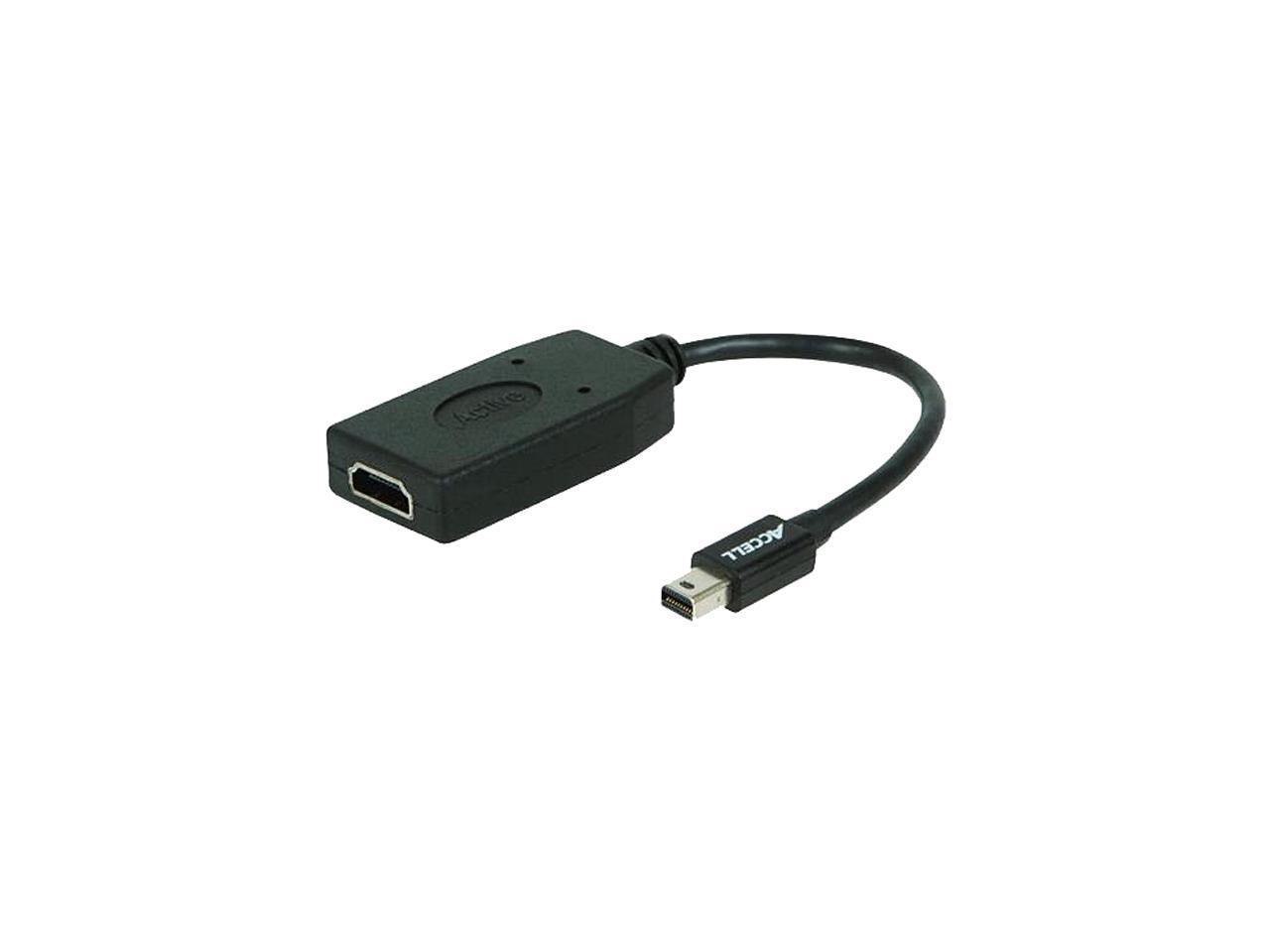 Accell B086B-007B-2 Mini DP 1.2 To Hdmi 330MHZ Active Active Protocol