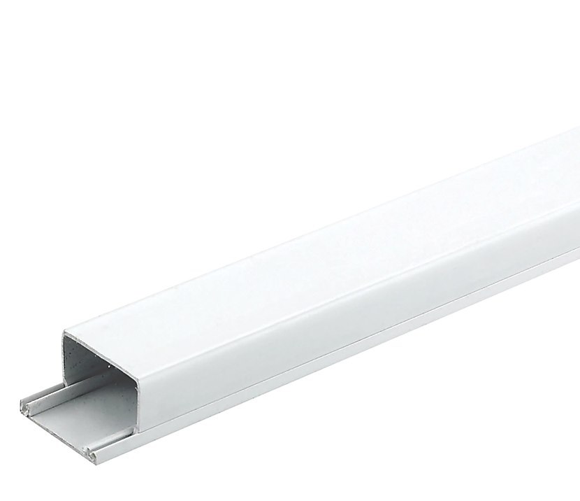 White PVC Trunking - inc Fixings