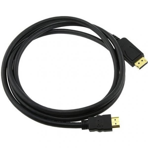 TechCraft 6 ft. DisplayPort Male to HDMI Male Cable