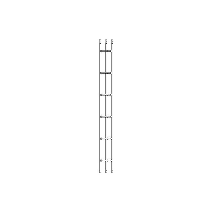 SURECONX 3-METER (10-FT) 18-GAUGE HEAVY DUTY DOUBLE WELD TUBULAR TOWER STRAIGHT SECTION