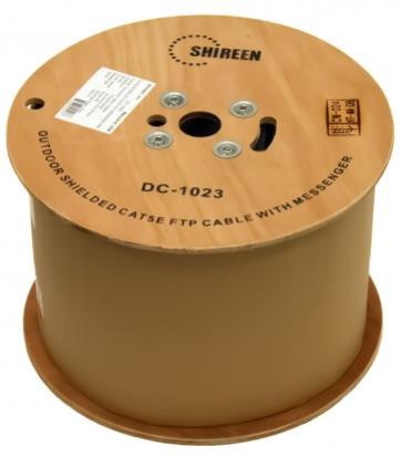 Shireen DC-1023 Outdoor Shielded CAT5e FTP With Messenger