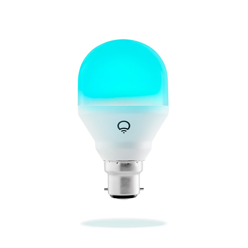 Lifx A19 Mini Colour WiFi Led Smart Light Bulb B22 800 Lumens 9W Color Adjustable And Dimmable