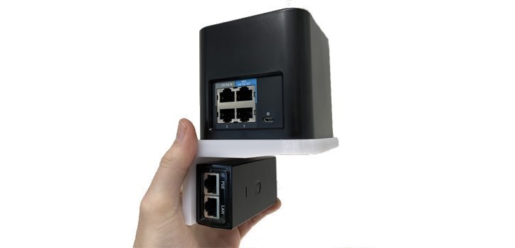 Go Wireless Ubiquiti Air Cube & PoE Mount (Screws Not Included)