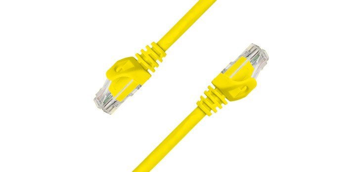 Go Wireless 0.3 Metre Cat6 Utp Indoor Ethernet Cable - Yellow