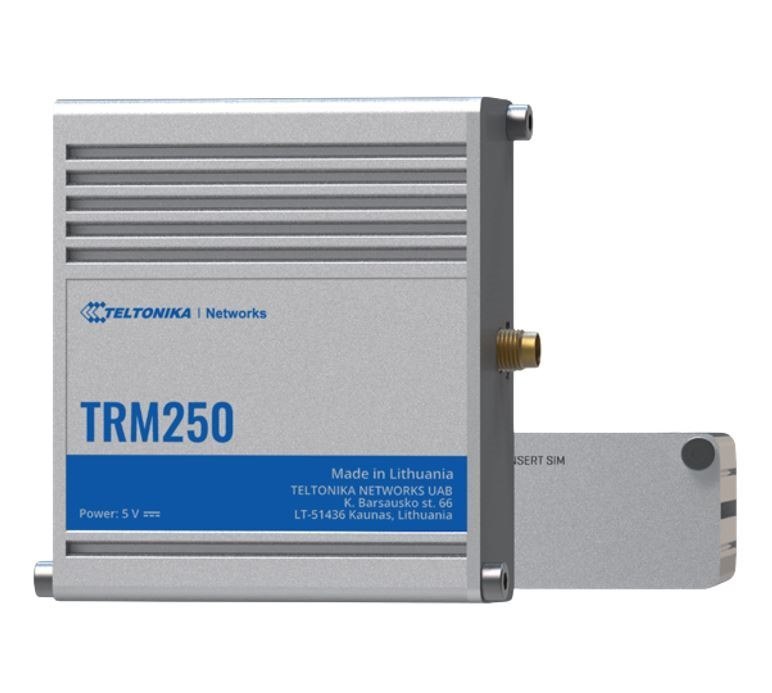 Teltonika TRM250 - Industrial Cellular Modem With Multiple Lpwan Connectivity Options