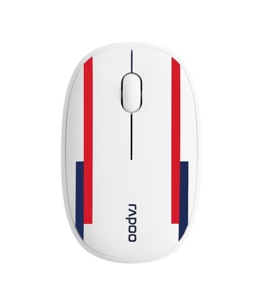 Rapoo (LS) Rapoo Multi-Mode Wireless Mouse Bluetooth 3.0, 4.0 And 2.4G Fashionable And Portable, Removable Cover Silent Switche 1300 Dpi England - World Cu