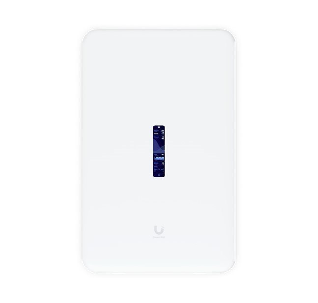 Ubiquiti UniFi Dream Wall, Wall-Mountable UniFi Cloud Gateway, Built-In WiFi 6 Access Point, PoE Switching, UniFi Os Console, 3.5+ GBPS, Incl 2Yr Warr