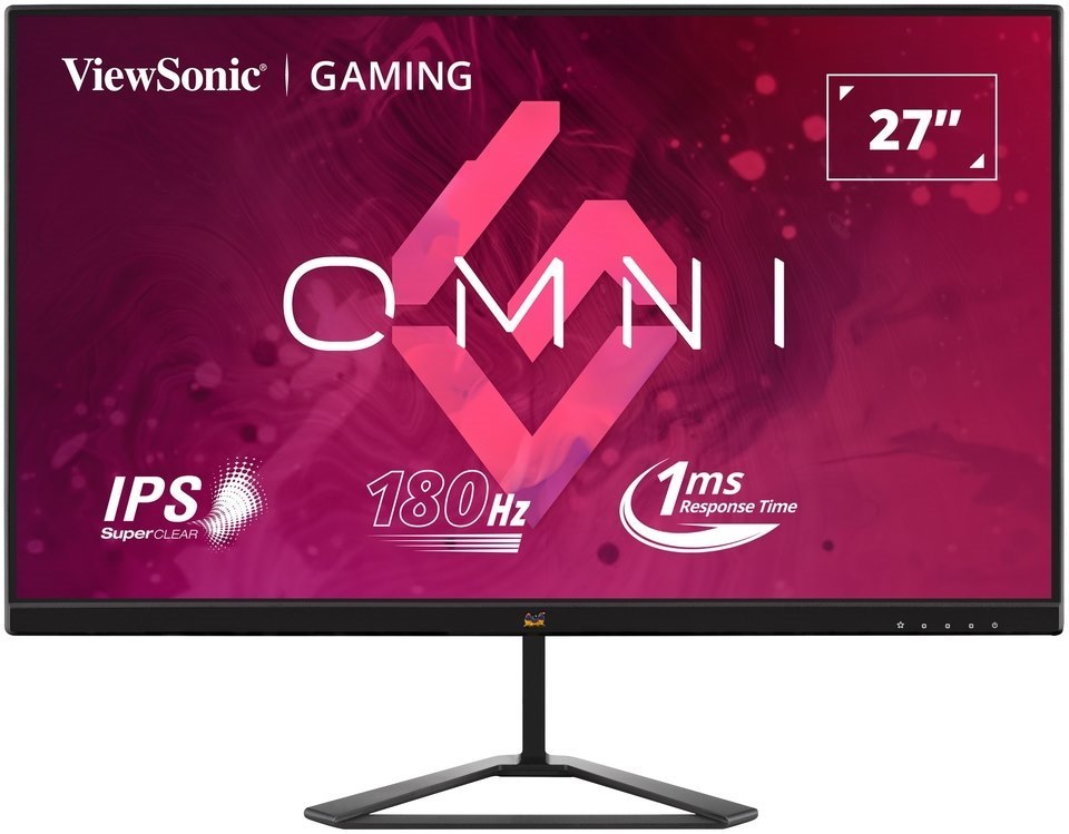 ViewSonic 27' Vx2779-Hd-Pro 180Hz, HDR10, SuperClear® Ips Gaming Monitor