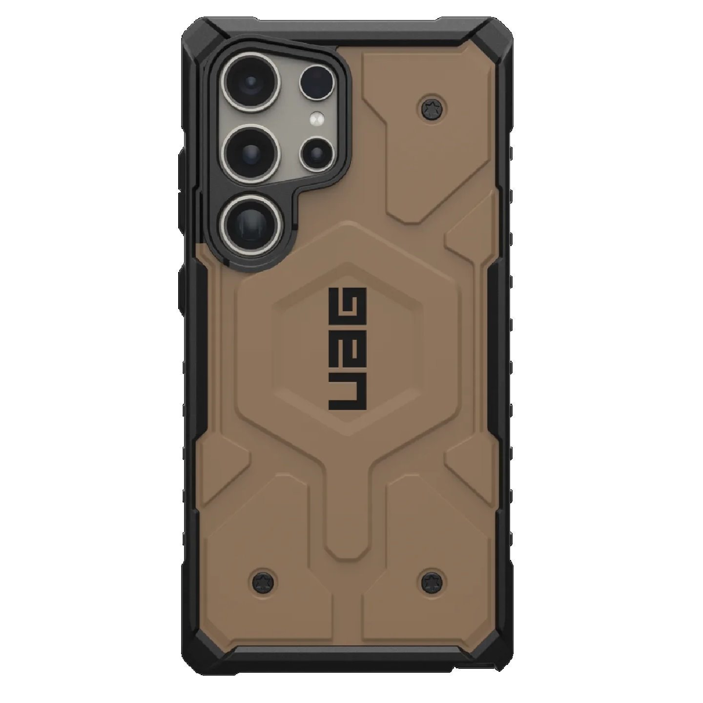 Uag Pathfinder Pro Magnetic Samsung Galaxy S24 Ultra 5G (6.8') Case - Dark Earth (214424118182), 18FT. Drop Protection (5.4M), Raised Screen Surround