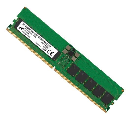 Crucial Micron/Crucial 32GB (1x32GB) DDR5 Rdimm 4800MHz CL40 1Rx4 Ecc Registered Server Data Center Memory 3YR WTY