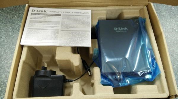 D-Link DMC-300SC 100BaseTX To 100BaseFX Media Converter With SC Fibre Connector (Multimode 1300NM) - (Box Damaged)