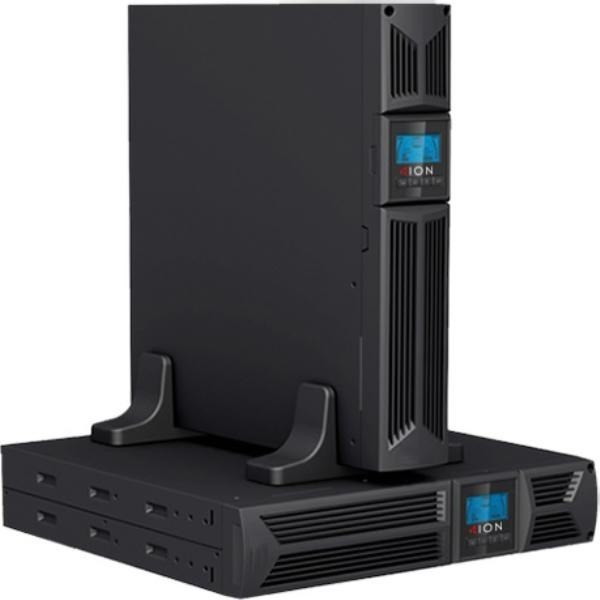 Ion F16 3000Va / 2700W Line Interactive 2U Rack/Tower Ups, 8 X C13 (Two Groups Of 4 X C13) 1 X C19, 3 Year Advanced Replacement Warranty. Rail Kit Inc