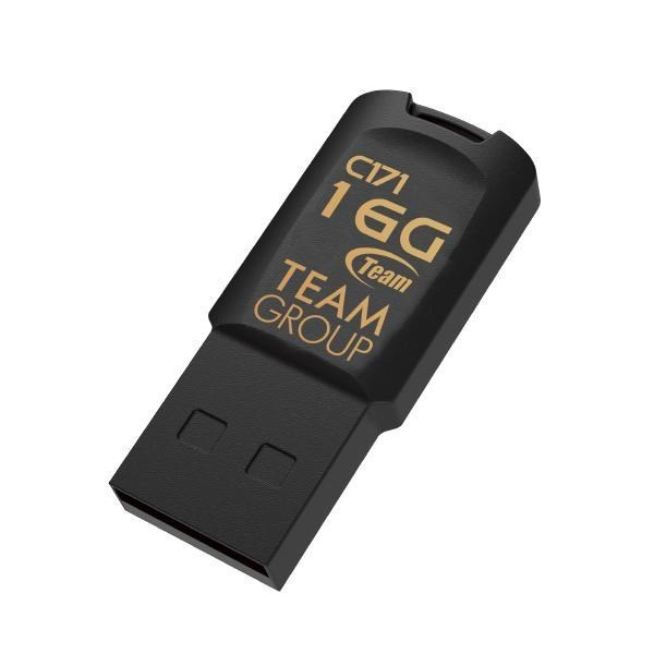 Team Group C171 Usb 2.0 Flash Drive 16GB, Black