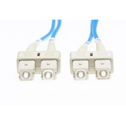 4Cabling 5M SC-SC Om1 Multimode Fibre Optic Cable: Blue