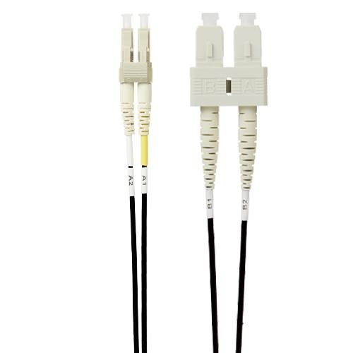 4Cabling 1.5M LC-SC Om4 Multimode Fibre Optic Patch Cable: Black