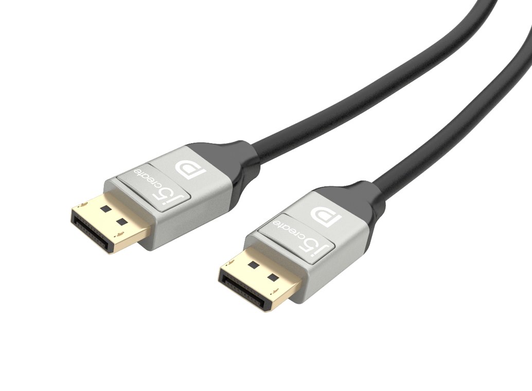 J5create 4K DisplayPort 1.2 Cable - 1.8M