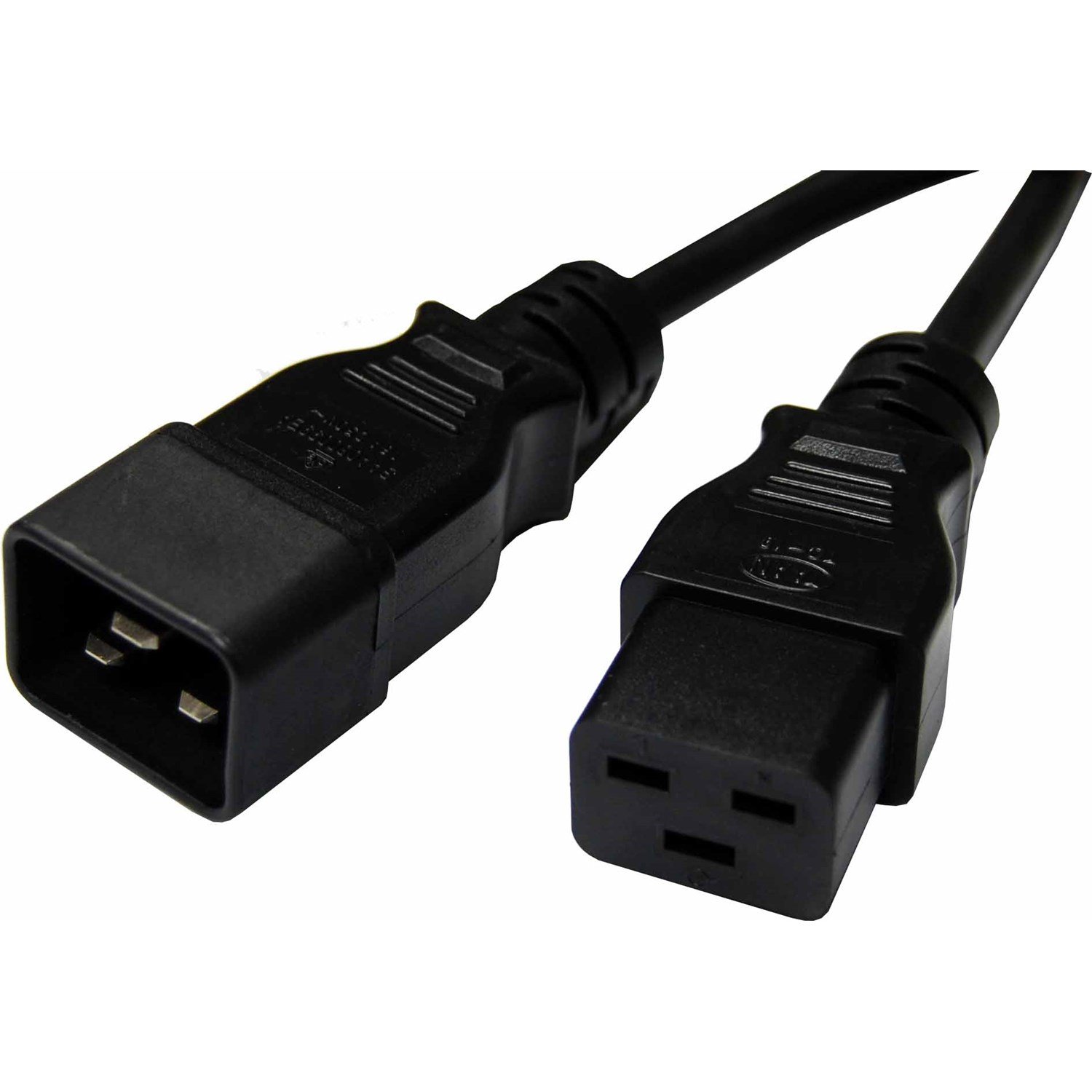 8Ware Power Cable Extension Iec-C19 Male To Iec-C20 Female In 2M