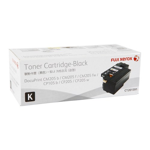 Fuji Xerox CT201591 Original Laser Toner Cartridge - Black Pack