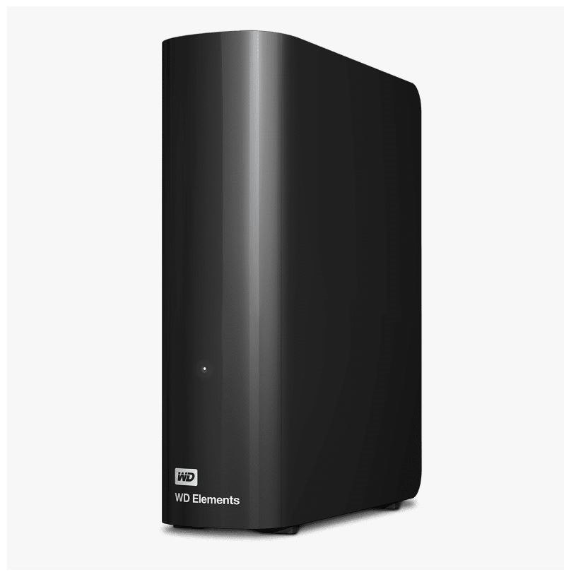 WD Elements WDBBKG0080HBK-AESN 8 TB Desktop Hard Drive - 3.5" External - Black