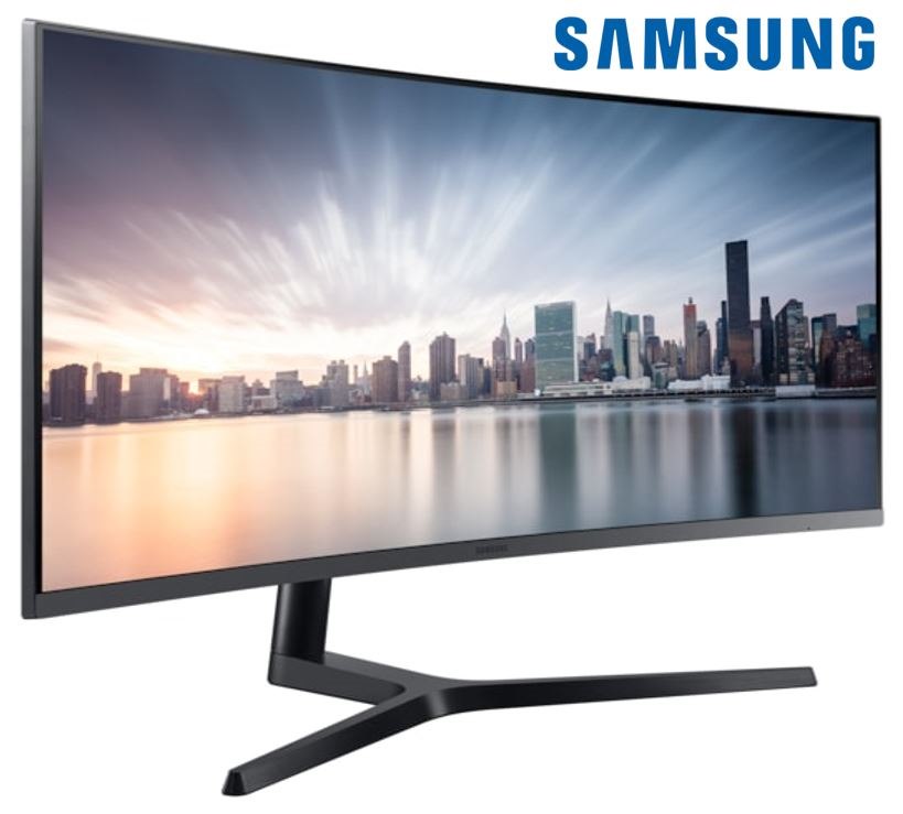 Samsung C34H892WGE 34" Class WQHD Curved Screen LCD Monitor - 21:9