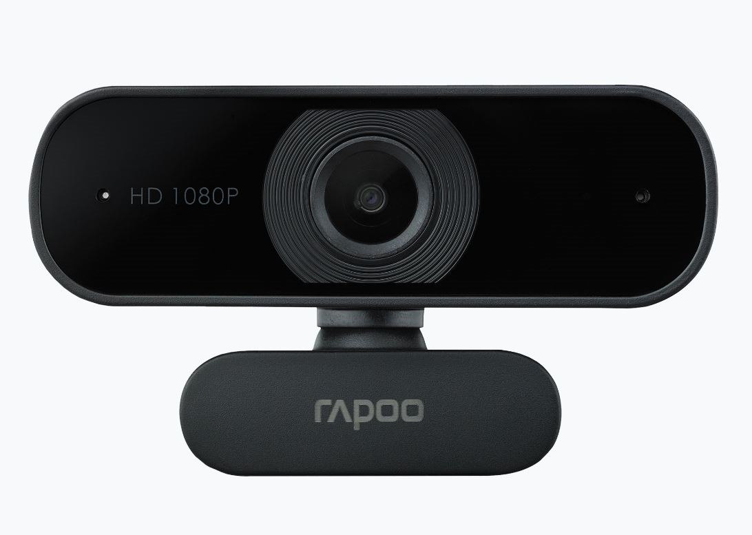 Rapoo C260 Webcam FHD 1080P/HD720P, Usb 2.0 Compatible Win7/8/10, Mac Os X 10.6 Or Above, Chrome Os And Android V5.0 Or Above - Ideal For Teams, Zoom