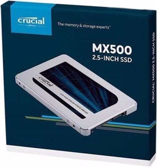 Crucial MX500 4TB 2.5' Sata SSD - 560/510 MB/s 90/95K Iops 1400TBW Aes 256Bit Encryption Acronis True Image Cloning 5YR WTY