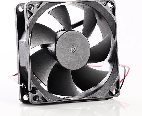 Aywun Repalcement 80MM TFX Silent Case Fan - Fan Only No Screw For Aywun SQ05 TFX Psu 1500RPM. Mini 2Pin Connector.
