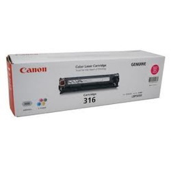 Canon CART316M Original Laser Toner Cartridge - Magenta Pack