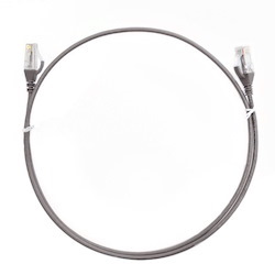 4Cabling 0.15M Cat 6 RJ45 RJ45 Ultra Thin LSZH Network Cables : Grey