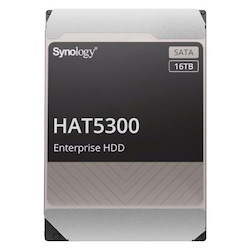 Synology -Enterprise Storage Drives For Synology Systems , 3.5" Sata Hard Drive, Hat5300 , 16TB, 5 Year Warranty