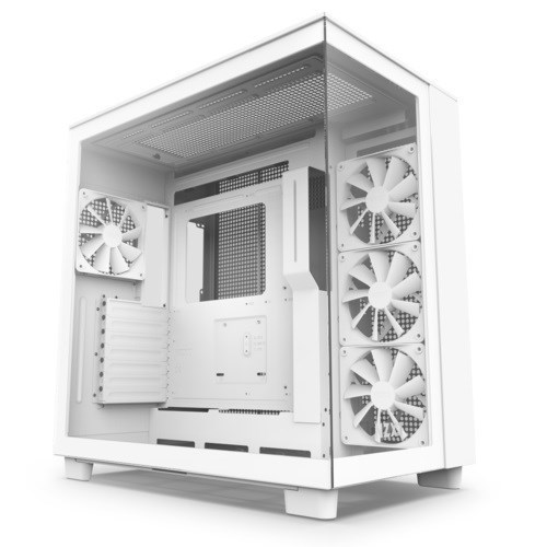 NZXT NZX Cas H9-Flow-Airflow-Mid-Tower-White