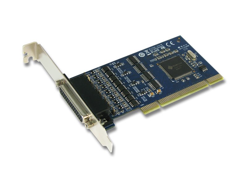 Sunix Ipcp3104 Pci 4-Port 3 In 1 RS 232/422/485 Card With DB9M Connector, Up To 921.6 KBPS Support Windows, Linux, Dos, And Unix (LS)