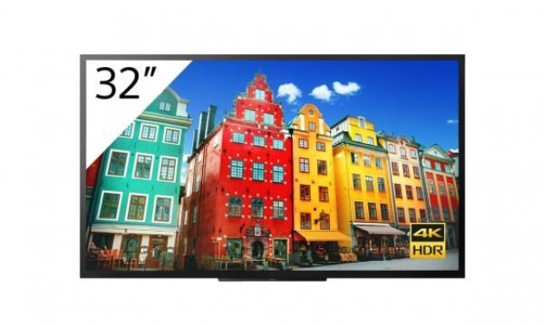 Sony Bravia BZ30J 32" Commercial Display 4K (3840 X 2160), 24/7, X1 4K HDR Processor, Android, Anti Glare, Dolby Vision, Brightness (440-CD/M2)