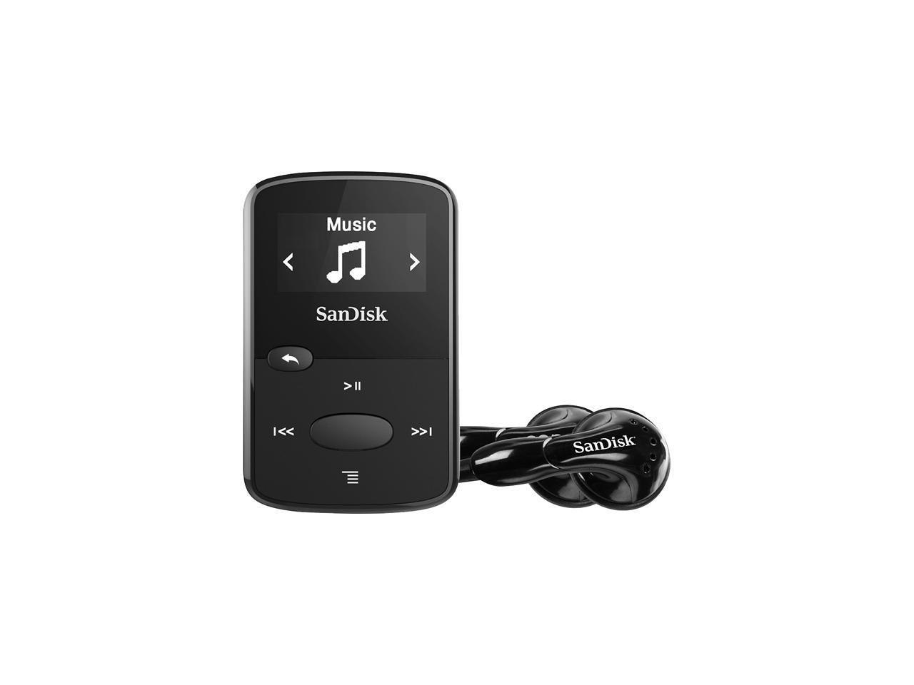 Sandisk Sdmx26-008G-G46k 8 GB Flash MP3 Player - Black