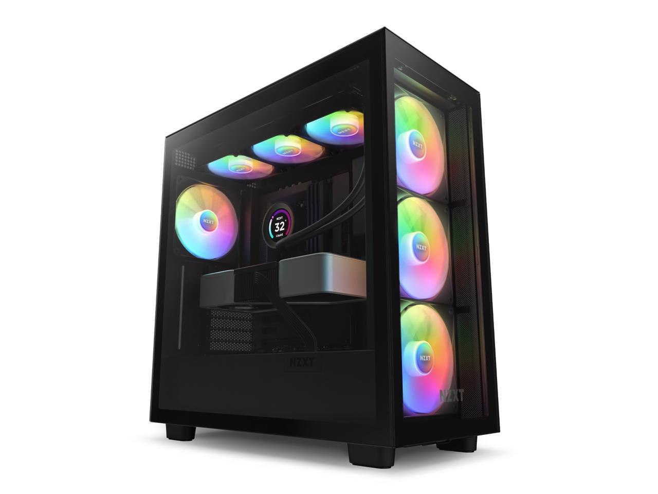 NZXT H Series H7 (2023) Elite Edition Atx Mid Tower Chassis Black color-CM-H71EB-02