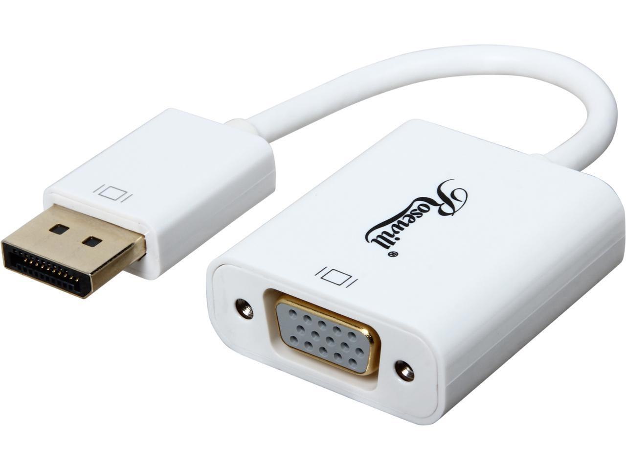 Rosewill RCDC-14035 DisplayPort Male To Vga Female Adapter