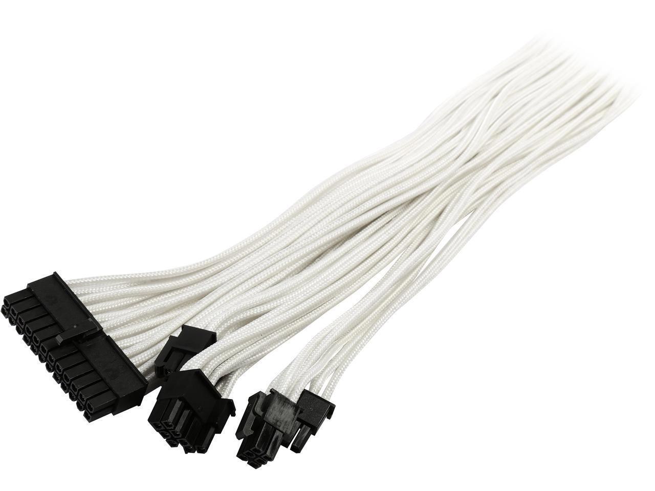 Phanteks Ph-Cb-Cmbo_Wt 1.64 FT. (0.50M) Cables - Internal Power Cables Male To Female