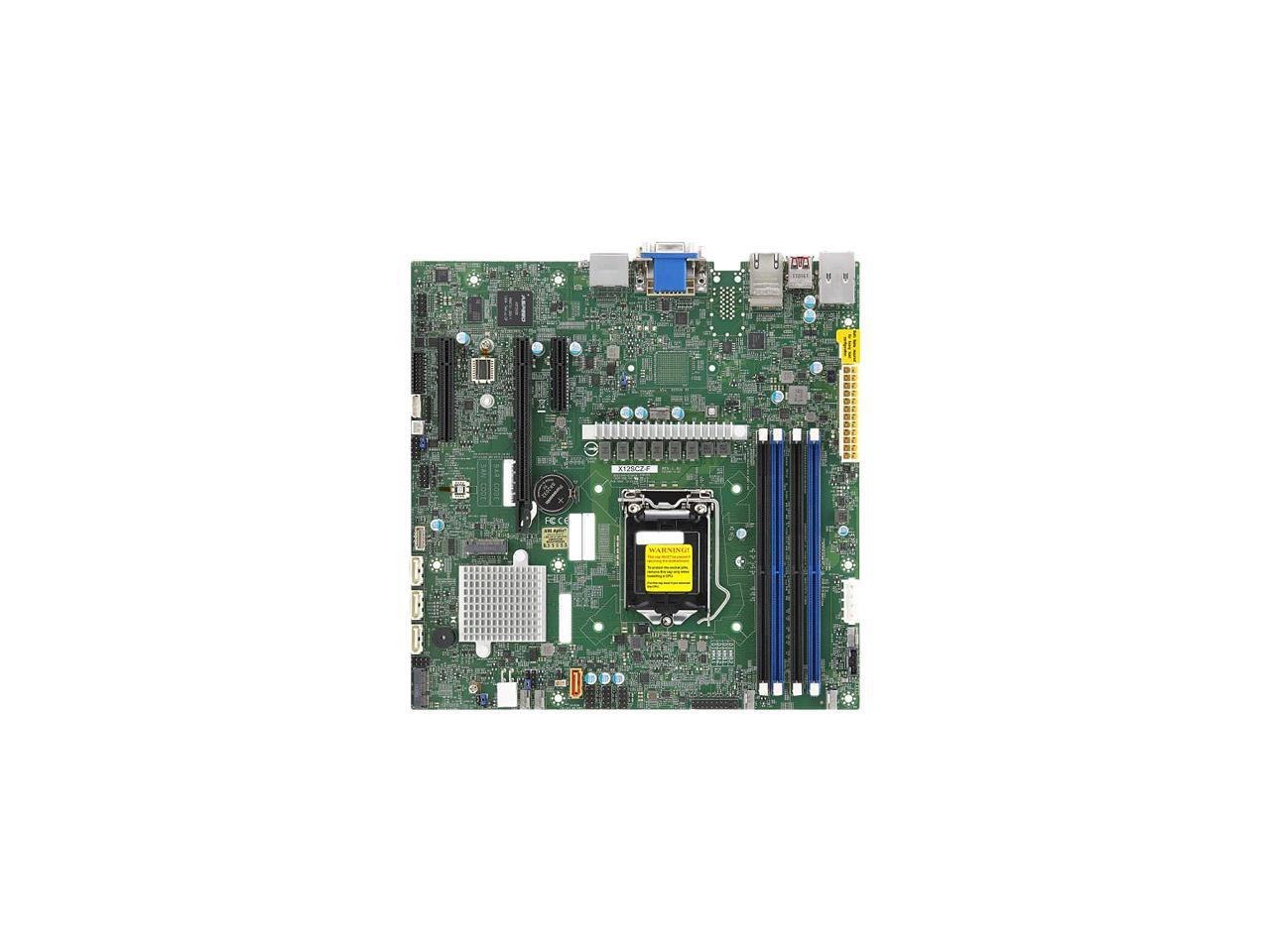 Supermicro MBD-X12SCZ-F Atx Server Motherboard 10TH Generation Intel Core i9/Core i7/Core i5/Core I3 Processor