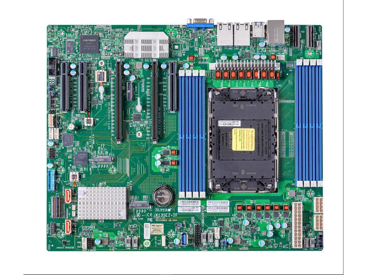 Supermicro Server Motherboard - Intel Chipset - ATX