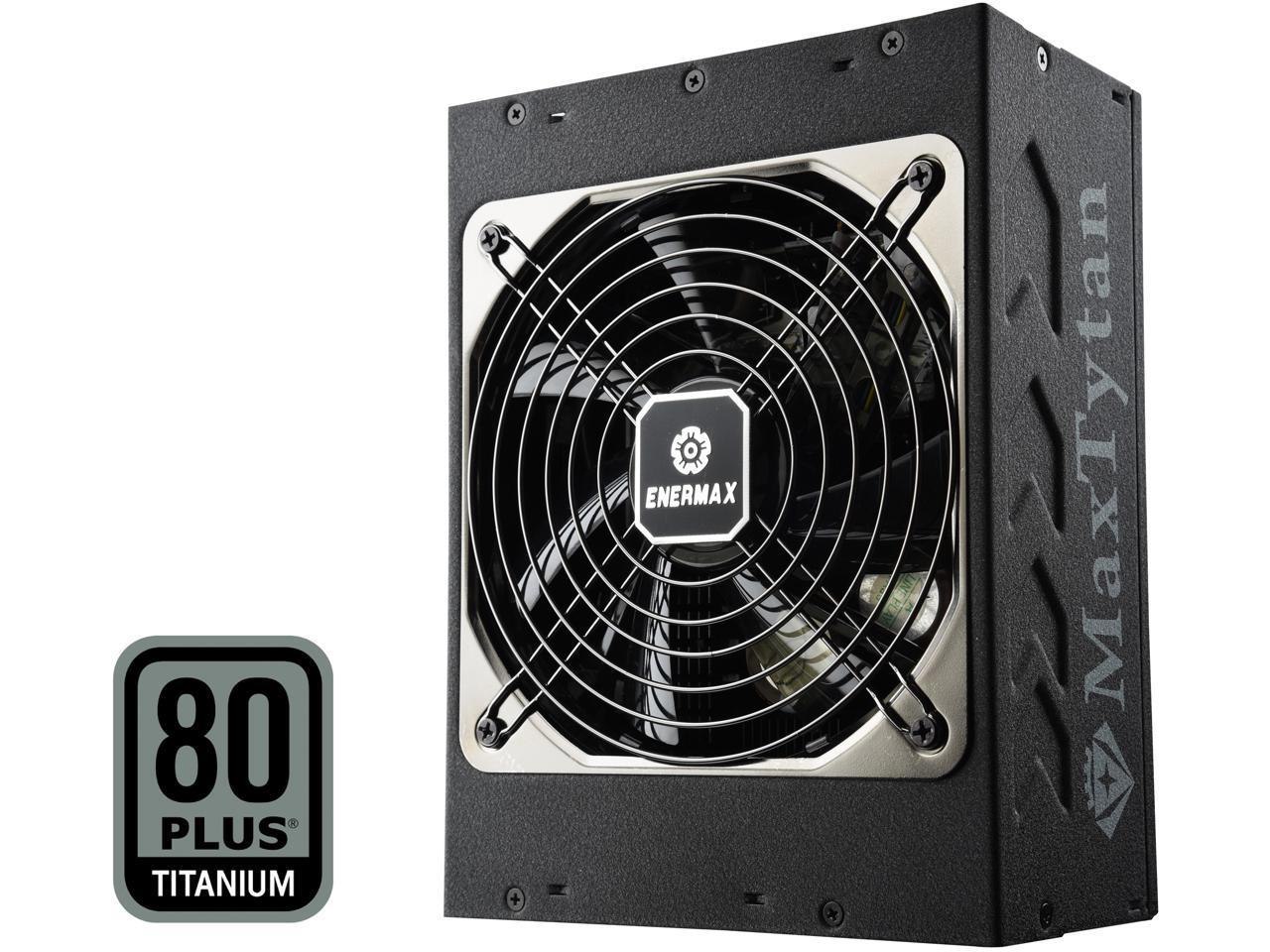 Enermax MaxTytan Edt1050ewt 1050 W Atx12v / Eps12v 80 Plus Titanium Certified Full Modular Active PFC Power Supply