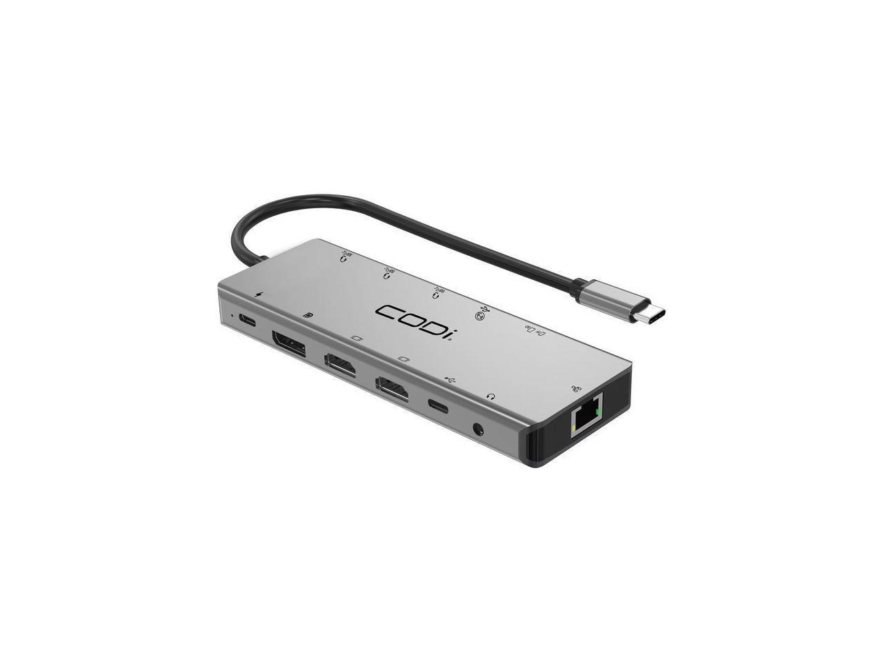 CODi 13-In-1 Multi-Port Adapter - Memory Card Reader - SD