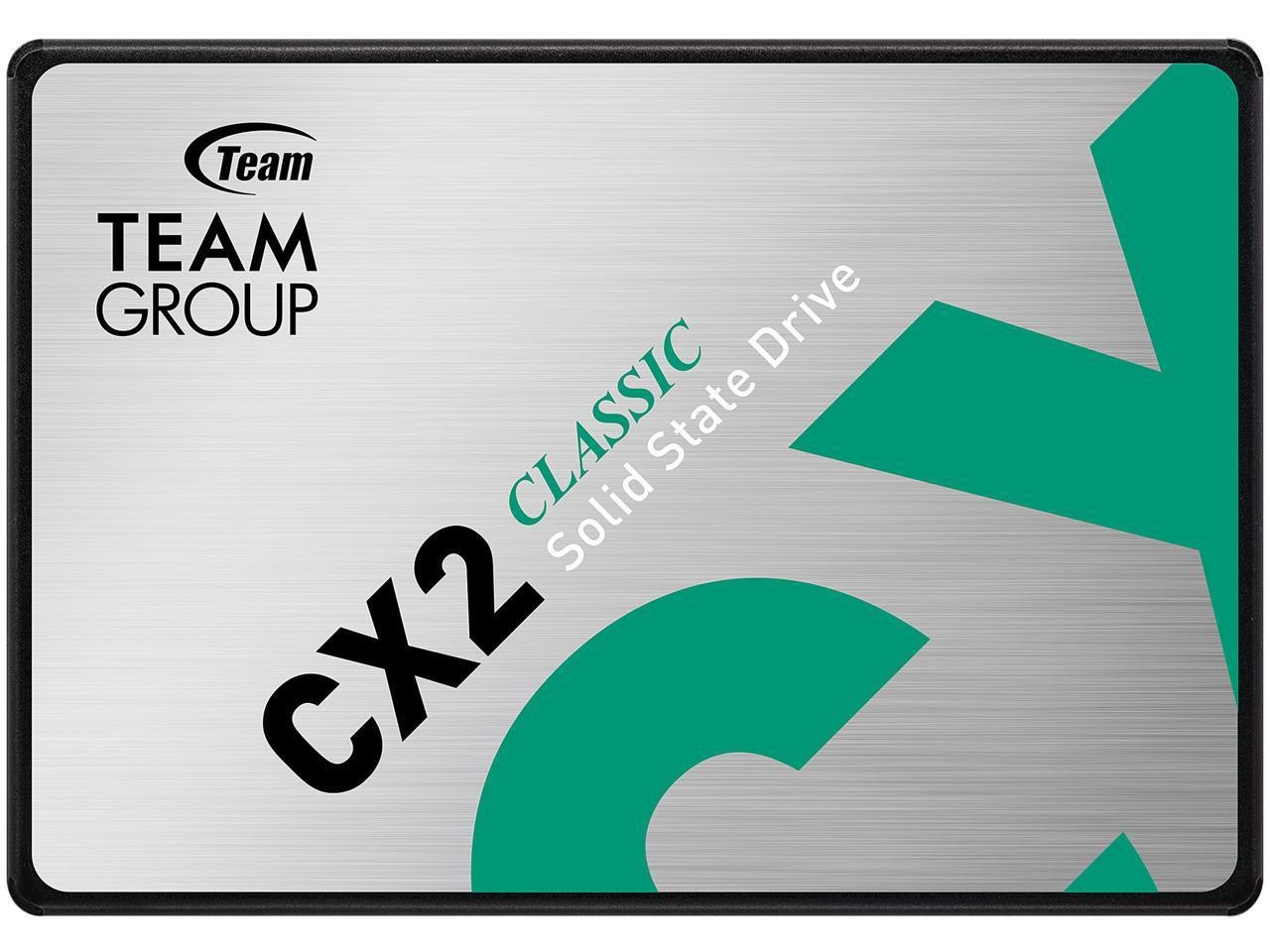 Team Group CX2 2.5" 1TB Sata Iii 3D Nand Internal Solid State Drive (SSD) T253X6001T0C101