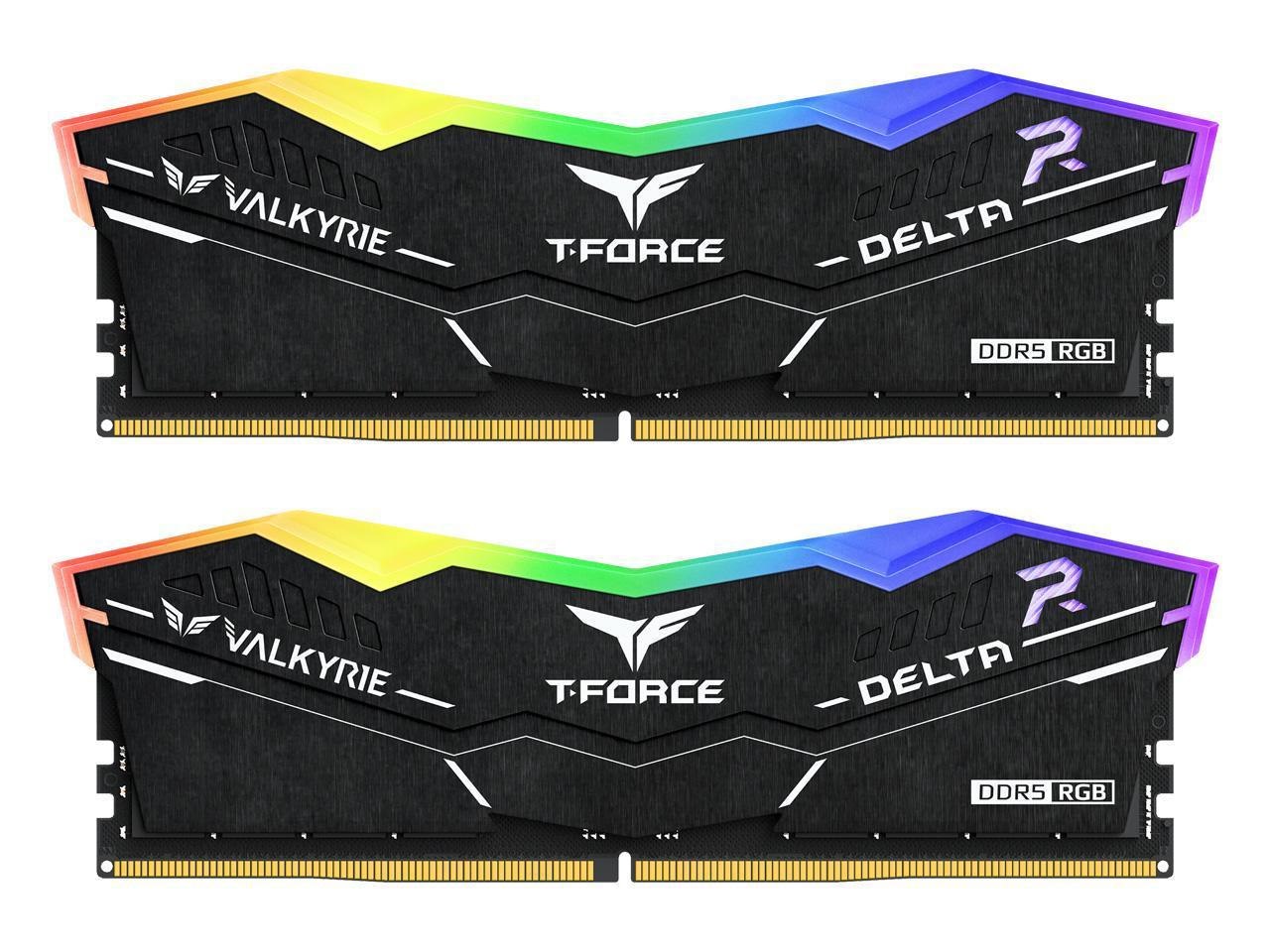 Team Group Delta RGB Valkyrie Edition 32GB (2 X 16GB) DDR5 5600 (PC5 44800) Desktop Memory Model FF6D532G5600HC40BDC01