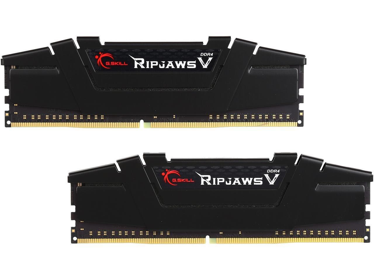 G.Skill Ripjaws V Series 16GB (2 X 8GB) DDR4 4000 (PC4 32000) Desktop Memory Model F4-4000C16D-16GVK