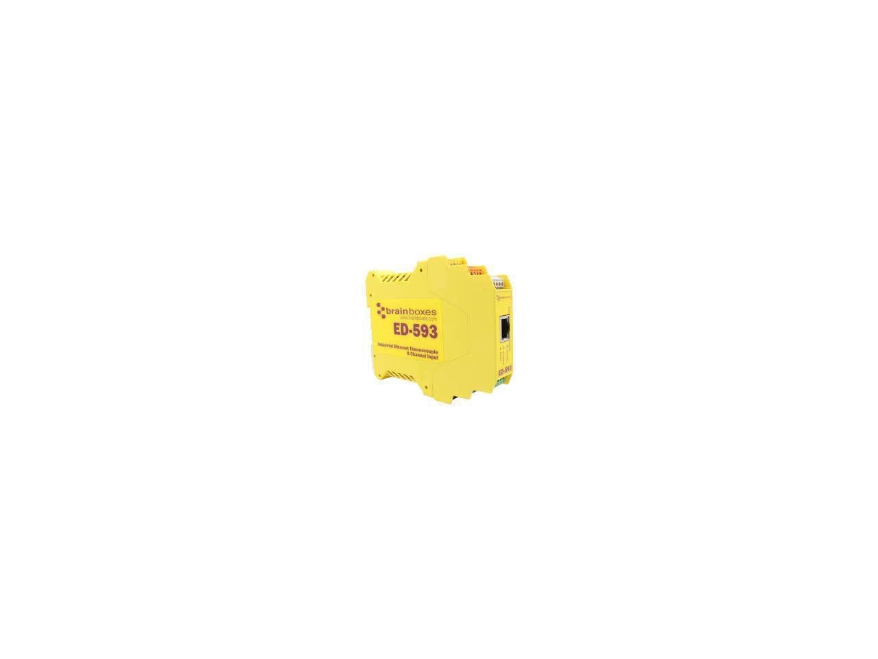 Brainboxes Ethernet-8 Thermocouple Input Operating Temperature -40F To +185F