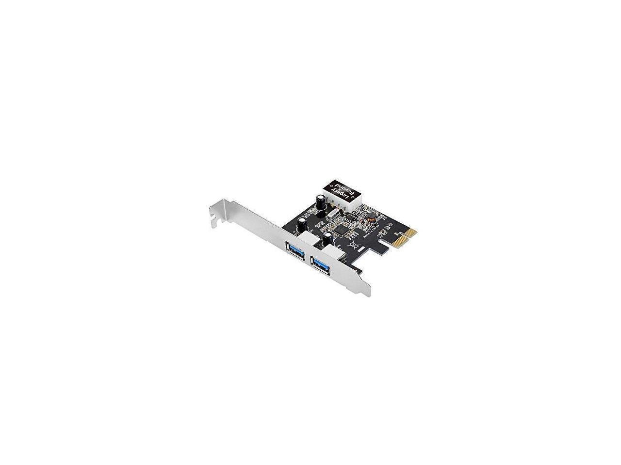 Siig Legacy And Beyond Series Pcie To Usb 3.0 2Port Pci Express Card External Pcie Host Card Supports Uasp