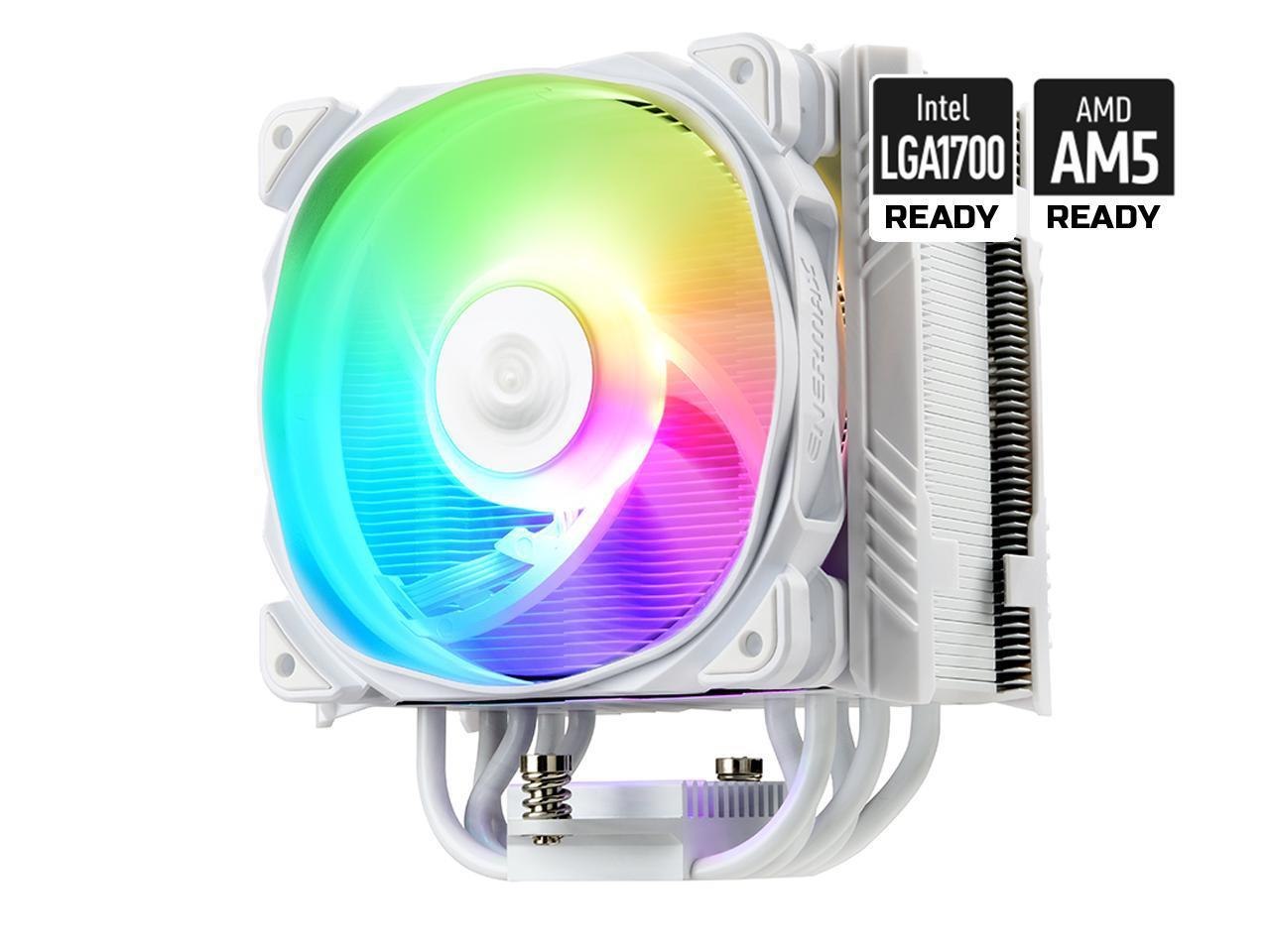 Enermax Ets-T50 Axe Argb White Cpu Air Cooler