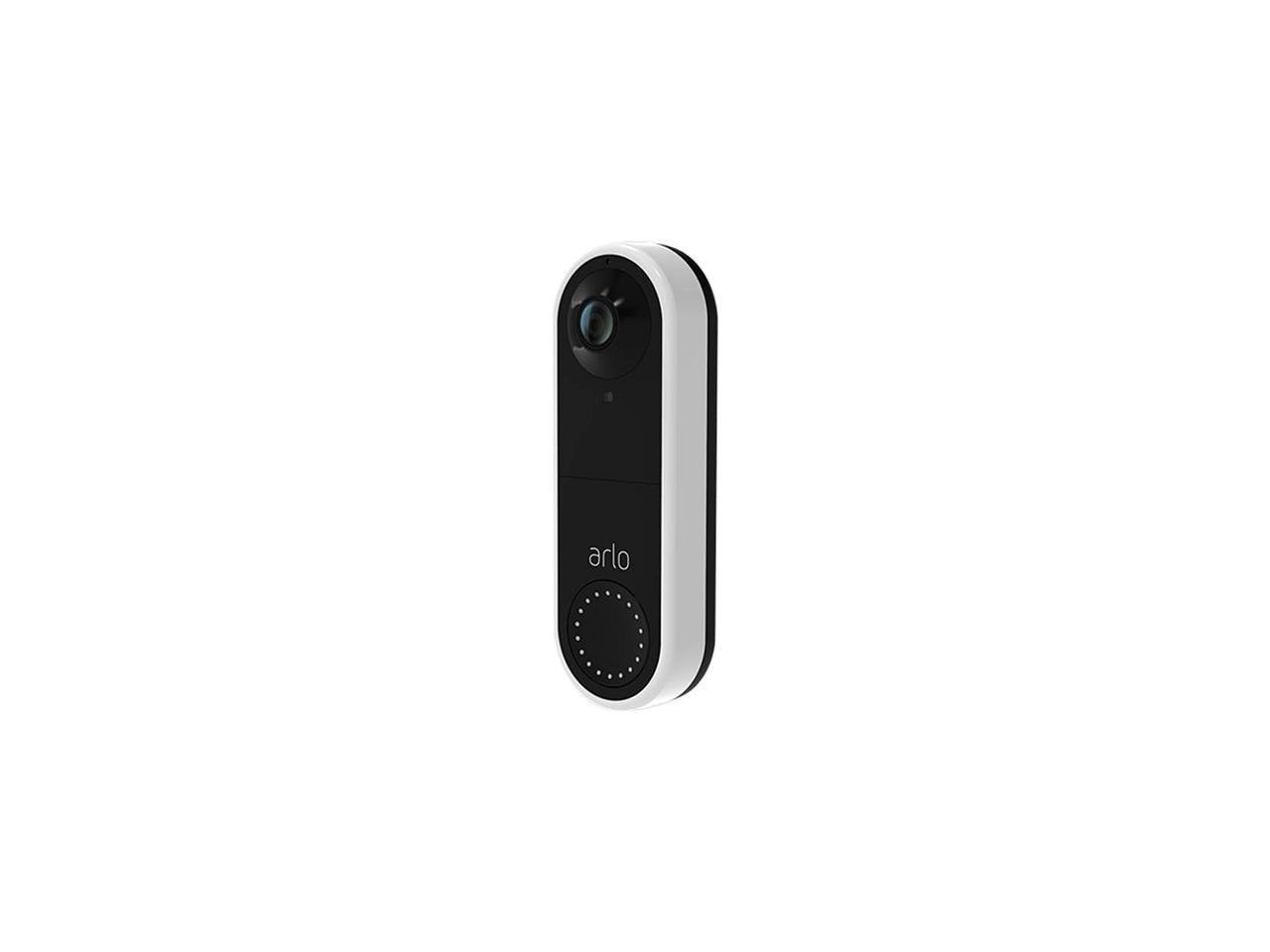 Arlo Essential Wired Video Doorbell, White - AVD1001