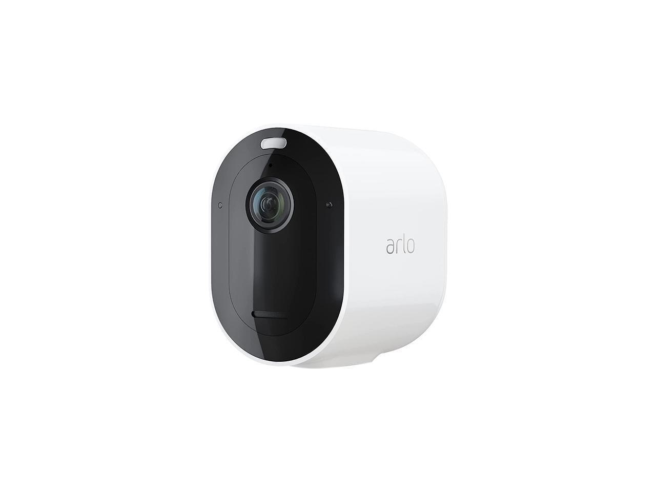 Arlo Pro 4 Spotlight Security Camera, 1 Pack, White - VMC4050P