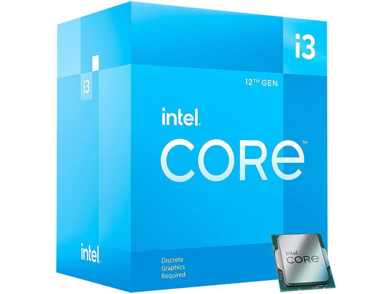 Intel Core i3 (12th Gen) i3-12100F Quad-core (4 Core) 3.30 GHz Processor - Retail Pack